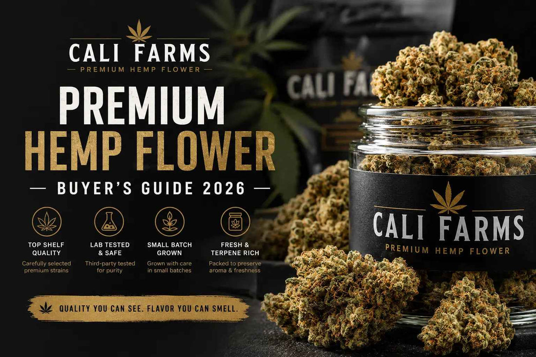 Premium Hemp Flower Guide 2026 | How To Buy Top Shelf Flower - CALIFARMS