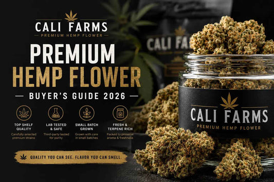 Premium Hemp Flower Guide 2026 | How To Buy Top Shelf Flower - CALIFARMS