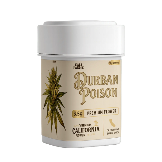 Durban Poison Strain | Classic South African Sativa - CALIFARMS